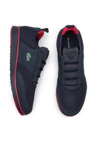 Lacoste Sneakersy L.ight 116 1 Spm 7-31SPM0024003 Granatowy. Kolor: niebieski. Materiał: materiał