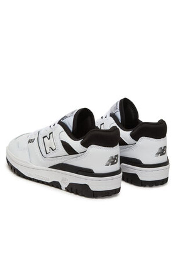 New Balance Sneakersy BB550HA1 Biały. Kolor: biały. Materiał: skóra