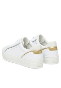 TOMMY HILFIGER - Tommy Hilfiger Sneakersy Essential Vulc Sneaker FW0FW08757 Biały. Kolor: biały. Materiał: skóra #6