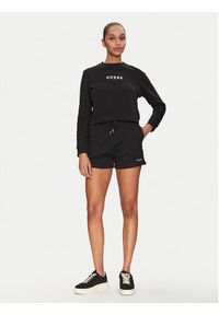 Guess Jeans Szorty sportowe W5GD0O K68I4 Czarny Relaxed Fit. Kolor: czarny. Materiał: bawełna #4