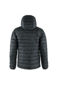 Fjällräven - Kurtka puchowa Fjallraven Expedition Pack Down Hoodie. Kolor: czarny. Materiał: puch. Sport: turystyka piesza