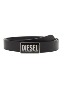 Diesel - DIESEL Сzarny męski pasek B-GLOSSY II, Rozmiar 100. Kolor: czarny #3