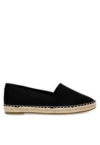 Jenny - JENNY Espadryle WSS990-216 Czarny. Kolor: czarny. Materiał: materiał