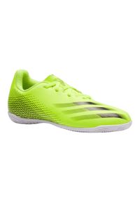 Buty halowe do piłki nożnej dla dzieci Adidas X4. Materiał: kauczuk. Wzór: gładki #1