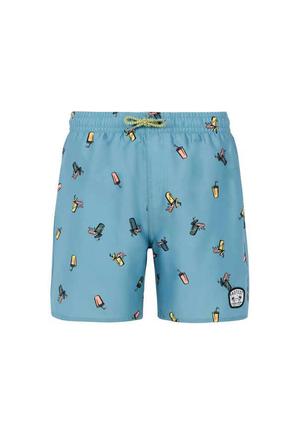 Spodenki kąpielowe dla dzieci Protest Rocker. Kolor: wielokolorowy, niebieski, zielony