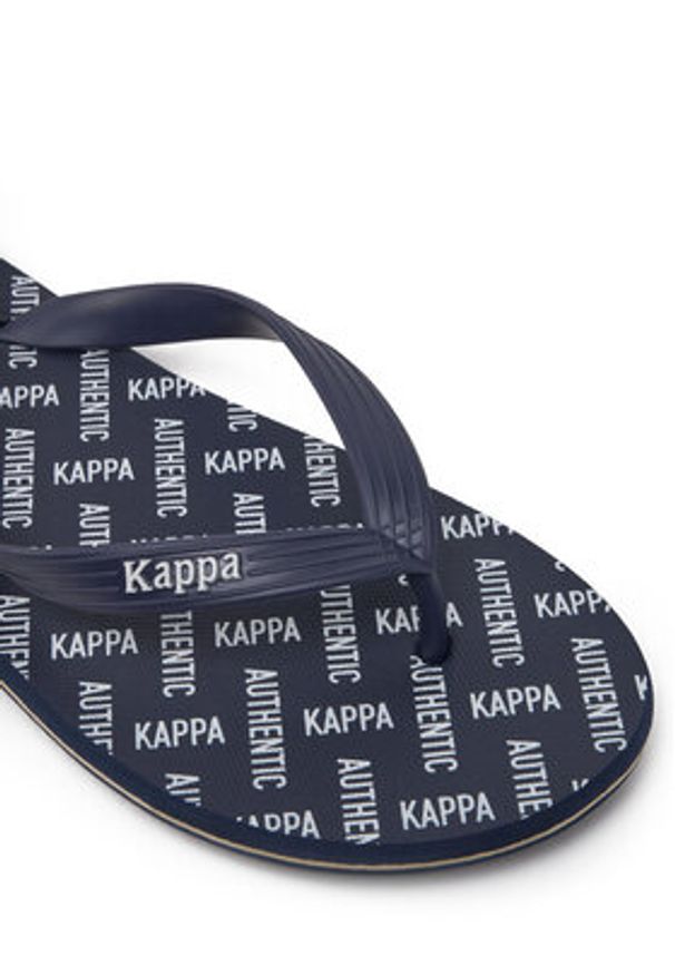 Kappa Japonki 371G1KW Blue Marine - Beige Lt Almond Kolorowy. Materiał: materiał, syntetyk. Wzór: kolorowy. Styl: marine