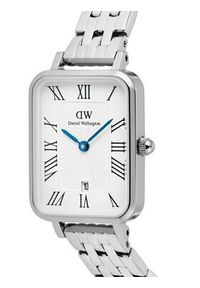 Daniel Wellington Zegarek Quadro DW00100864 Srebrny. Kolor: srebrny #5