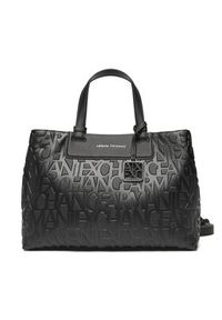 Armani Exchange Torebka XW001222 AF15774 UC001 Czarny. Kolor: czarny. Materiał: skórzane #4