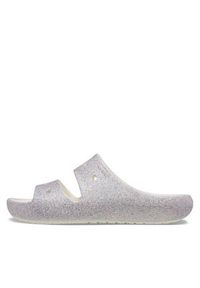 Crocs Sandały Classic Glitter Sandal V2 Kids Mystic 209705 Kolorowy. Wzór: kolorowy