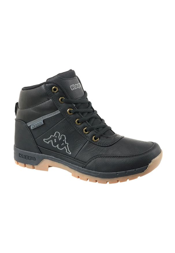 Buty zimowe męskie, Kappa Bright Mid Light. Kolor: czarny, wielokolorowy. Materiał: tkanina, materiał, syntetyk. Sezon: zima