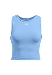 Tank top treningowy damski Under Armour Vanish Seamless. Kolor: niebieski