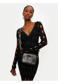 Patrizia Pepe Torebka 2B0186/L130-K103 Czarny. Kolor: czarny. Materiał: skórzane #1