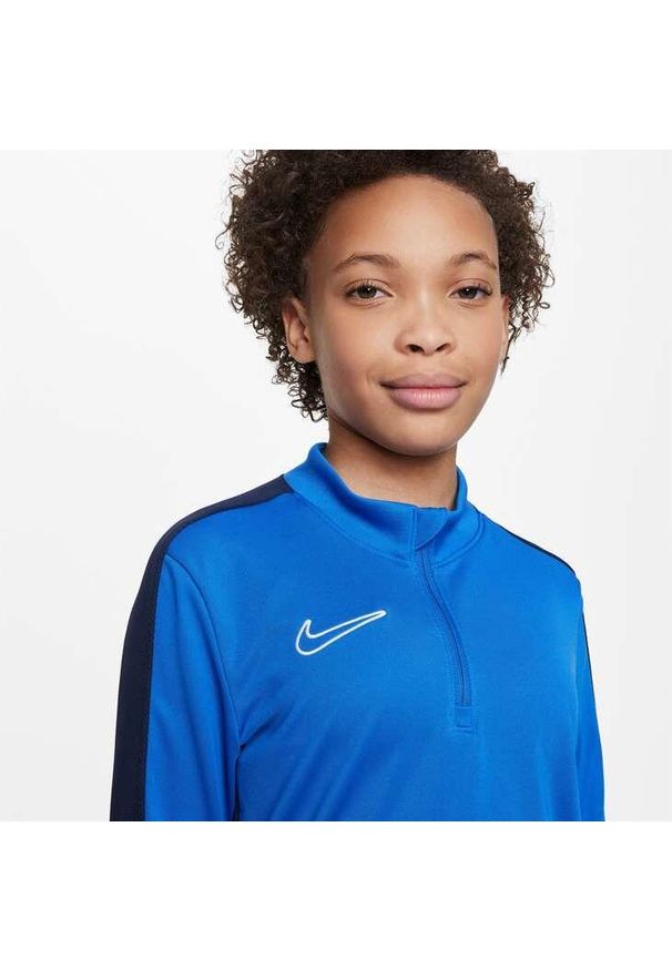 Bluza piłkarska męska Nike Df Academy 23 Dril Top. Kolor: niebieski. Sport: piłka nożna