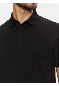 Karl Lagerfeld - KARL LAGERFELD Polo 745085 551225 Czarny Regular Fit. Typ kołnierza: polo. Kolor: czarny. Materiał: bawełna