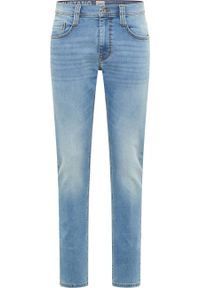 Męskie Spodnie Jeansowe Mustang Style Oregon Slim K Denim Blue 1016322 5000 303 #4