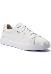 Geox Sneakersy U Deiven B U845WB 000T0 C1000 Biały. Kolor: biały. Materiał: skóra