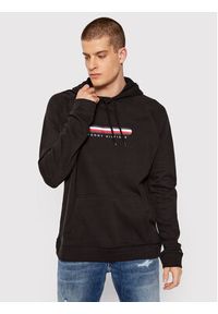 TOMMY HILFIGER - Tommy Hilfiger Bluza Oh Hoodie UM0UM02385 Czarny Regular Fit. Kolor: czarny. Materiał: bawełna #3