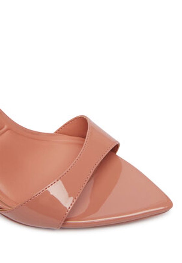 Aldo Sandały Leandra 14298717 Różowy. Kolor: różowy. Materiał: skóra