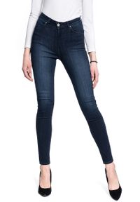 Lee - DAMSKIE SPODNIE JEANSOWE LEE Ivy DARK USK L32EKJZP