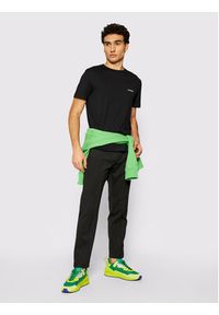 Calvin Klein T-Shirt Chest Logo K10K104062 Czarny Regular Fit. Kolor: czarny. Materiał: bawełna #5