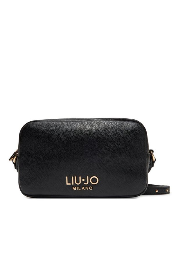 Liu Jo Torebka Ecs Camera Case AA5137 E0033 Czarny. Kolor: czarny. Materiał: skórzane