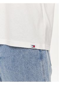 Tommy Jeans T-Shirt Summer Flag DM0DM19171 Biały Regular Fit. Kolor: biały. Materiał: bawełna #2