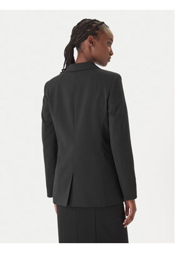 Hugo - HUGO Marynarka Atana-2 50516447 Czarny Regular Fit. Kolor: czarny. Materiał: syntetyk