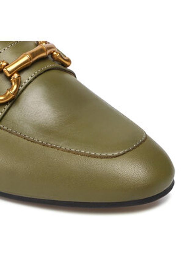 Gino Rossi Lordsy 81200 Zielony. Kolor: zielony. Materiał: skóra