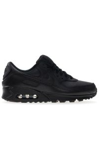 Buty męskie Nike Air Max 90 LTR CZ5594-001 - czarne. Zapięcie: sznurówki. Kolor: czarny. Materiał: skóra, syntetyk, materiał. Szerokość cholewki: normalna. Sezon: lato. Model: Nike Air Max, Nike Air Max 90 #1