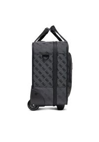 Guess Walizka kabinowa TMNAST P5143 Czarny. Kolor: czarny. Materiał: materiał #4