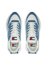 Tommy Jeans Sneakersy Tjw Retro Runner Denim EN0EN02655 Niebieski. Kolor: niebieski. Materiał: denim #5