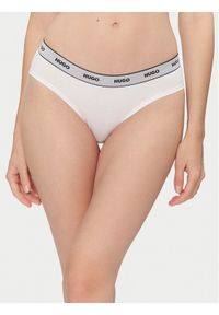 Hugo - HUGO Komplet 3 par fig klasycznych Triplet Pack Briefs 50545694 Biały. Kolor: biały. Materiał: bawełna