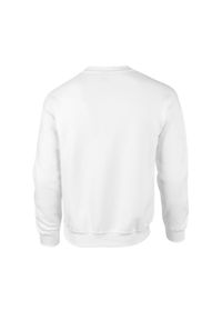 GILDAN - Bluza Rozpinana Dla Dorosłych Unisex DryBlend Crew Neck. Kolor: biały