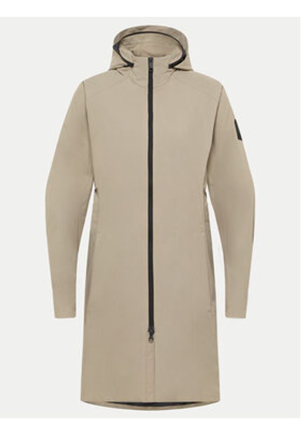 Jack Wolfskin Parka Wellsee A63896 Szary Regular Fit. Kolor: szary. Materiał: syntetyk