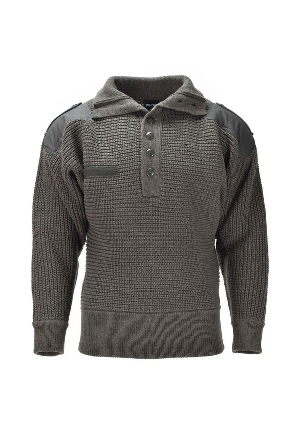 Sweter turystyczny męski Mil-Tec Tactical. Kolor: zielony. Materiał: wełna. Styl: sportowy