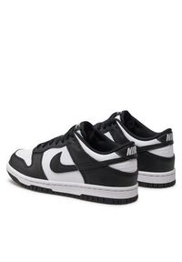 Nike Sneakersy Dunk Low (GS) CW1590 100 Czarny. Kolor: czarny. Materiał: skóra #5