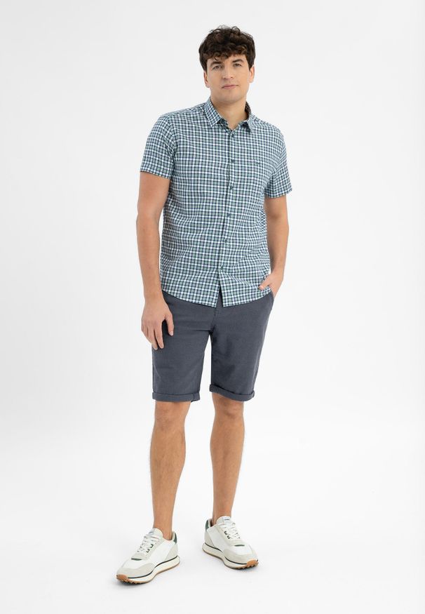 Volcano - Bawełniane spodenki P-SHAD. Materiał: bawełna. Długość: krótkie. Wzór: gładki. Styl: wizytowy