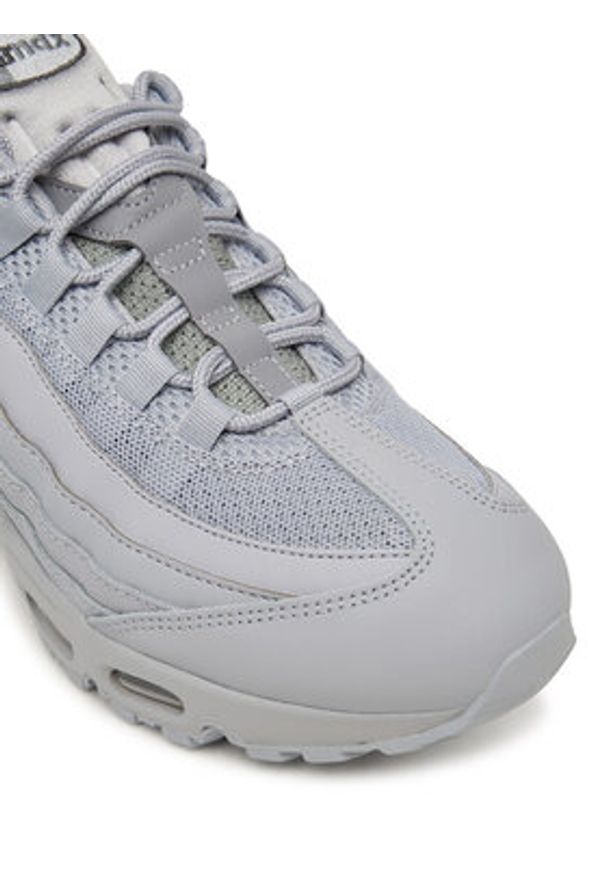 Nike Sneakersy Air Max 95 HM8755 002 Szary. Kolor: szary. Materiał: skóra. Model: Nike Air Max