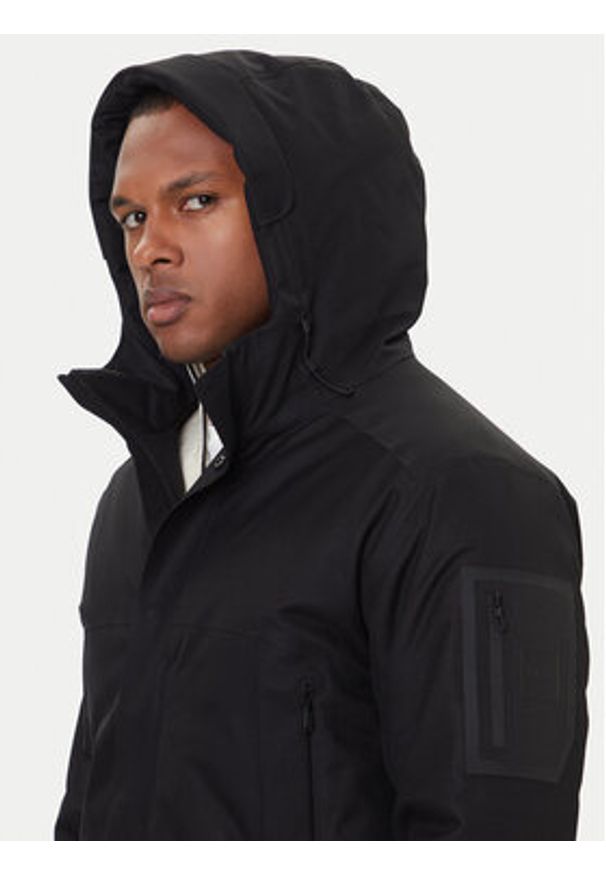 BOSS Parka Hexatech 50544563 Czarny Regular Fit. Kolor: czarny. Materiał: syntetyk