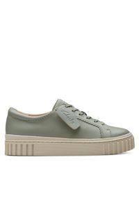 Sneakersy Clarks. Kolor: zielony
