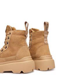 Inuikii Trzewiki Matilda Shearling 1002.002.0011 Beżowy. Kolor: beżowy. Materiał: zamsz, skóra