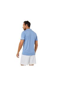 Koszulka sportowa męska Asics Court Polo Shirt. Typ kołnierza: polo. Kolor: niebieski