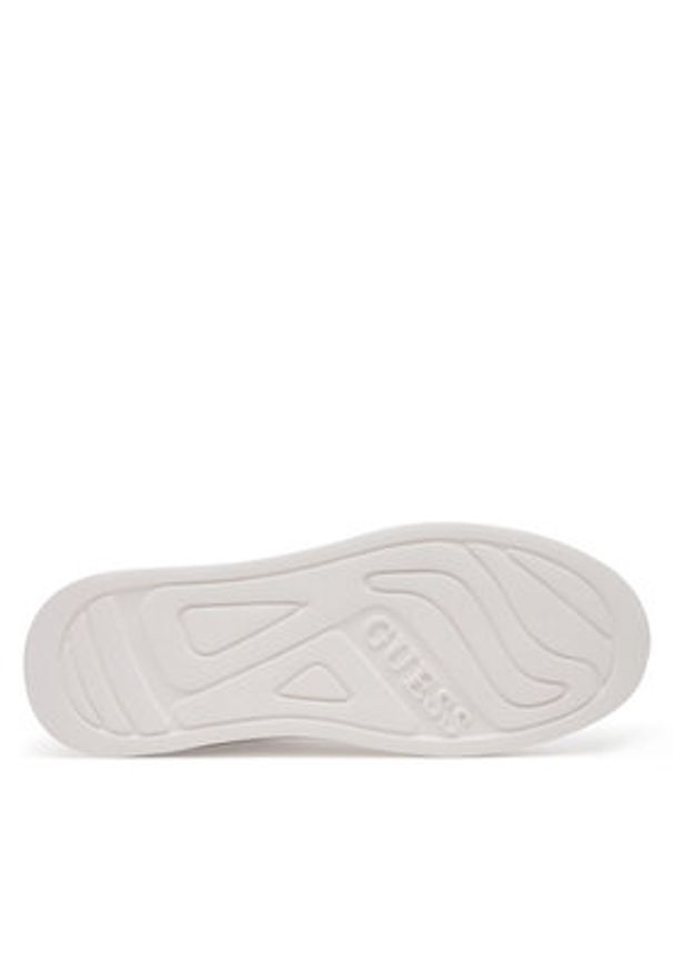 Guess Sneakersy FLJBIN LEA12 Biały. Kolor: biały. Materiał: skóra