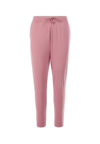 Born2be - Różowe Spodnie Laodite. Stan: podwyższony. Kolor: różowy. Materiał: dresówka, bawełna. Długość: długie. Styl: klasyczny #6