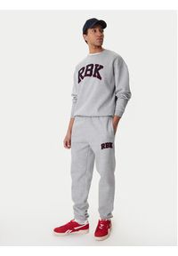 Reebok Spodnie dresowe Bermingham RK25555CCM Szary Relaxed Fit. Kolor: szary. Materiał: syntetyk #2