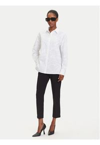 Karl Lagerfeld - KARL LAGERFELD Koszula A3W11021 Biały Regular Fit. Typ kołnierza: dekolt w karo. Kolor: biały. Materiał: bawełna #2