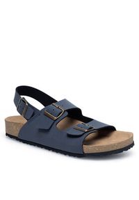 Inblu Sandały NU000013 004 Granatowy. Kolor: niebieski #3