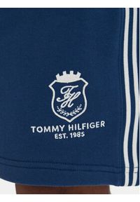 TOMMY HILFIGER - Tommy Hilfiger Szorty sportowe Crest Embroidery MW0MW42878 Niebieski Relaxed Fit. Kolor: niebieski. Materiał: bawełna. Styl: sportowy #2