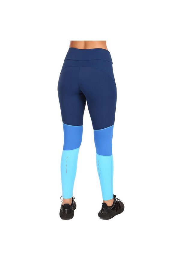 Damskie legginsy do biegania Kilpi ALEXO-W. Kolor: niebieski. Sport: bieganie
