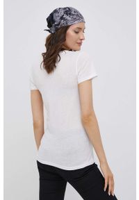 Tommy Jeans t-shirt (2-pack) DW0DW12000.PPYY damski kolor biały. Okazja: na co dzień. Kolor: biały. Materiał: bawełna, dzianina. Wzór: nadruk. Styl: casual #6